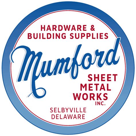 mumford sheet metal selbyville de|mumford steel de.